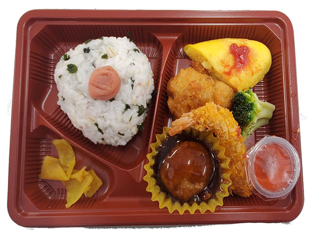 A弁当の例